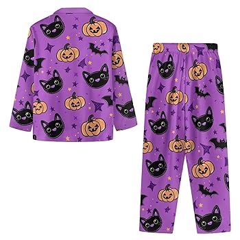 Dngkaoje Family Halloween Pajamas Matching Sets Men